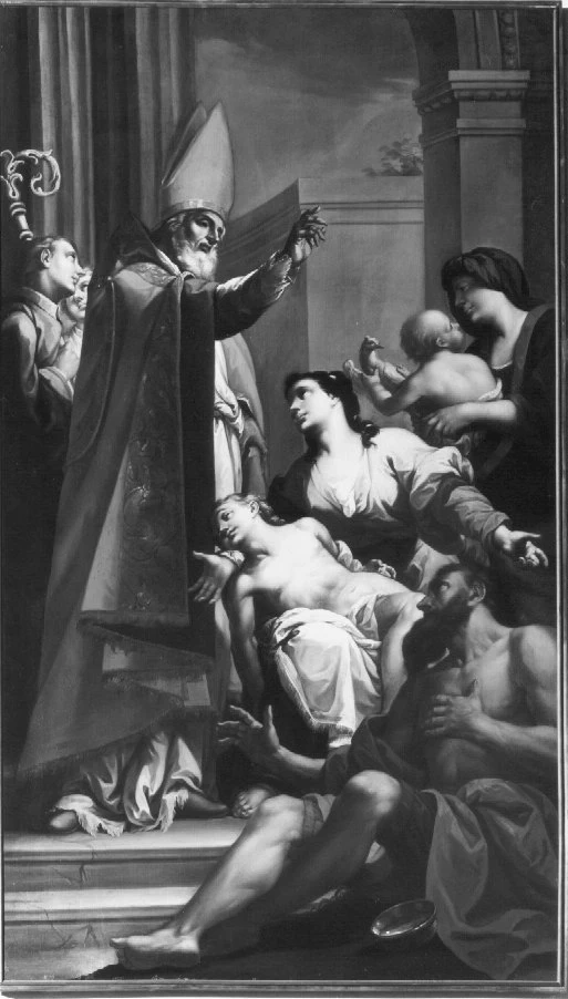 Miracolo di San Biagio - Chiesa di S. Procolo, Verona
